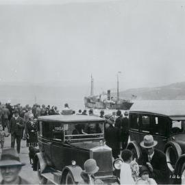 Richard Byrds travelling on 'Eleanor Bolling' for the Antarctic