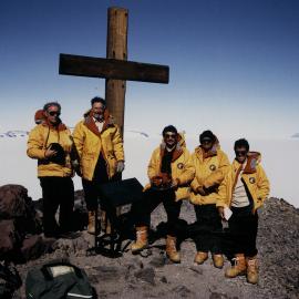 On the top of Observation Hill