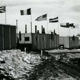 National Flags above Scott Base
