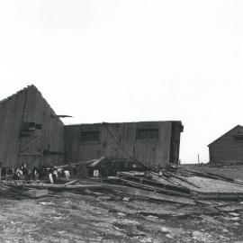 Scott's Hut with Borchgrevink's Hut in background