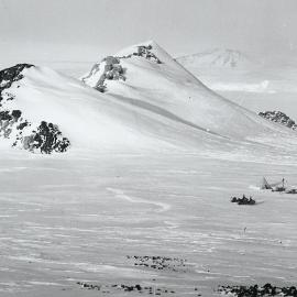 Mt Melbourne with field camp