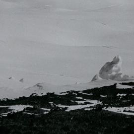 Field of ice pinnacles on northern slopes of Mt Melbourne