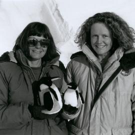 Shirley McQueen and Beth Speirs