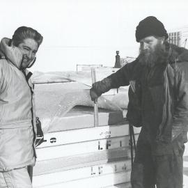 Garth Varcoe and Lt Col Omar Cular of Uruguay