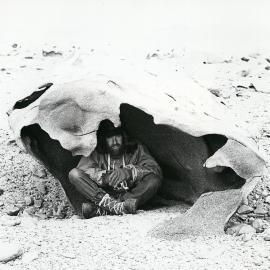 Deputy IOC John Charles inside Rock Formations