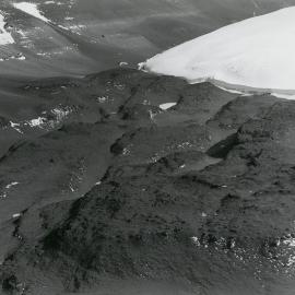 The Labarynth showing terminal face of Upper Wright Glacier