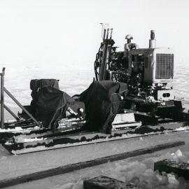 Equipment on sledge