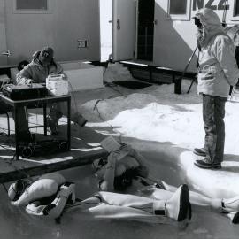 Monitoring Quick Don Immersion suit trials