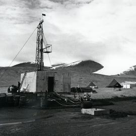 DVDP drill rig at New Harbour