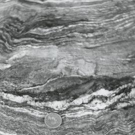 Rock Formations with coin