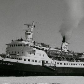 Lindblad Explorer at Cape Royds