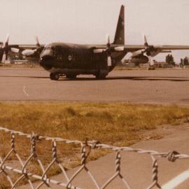 Argentine Hercules after an Antarctic flight