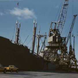 NZARP vehicles awaiting transport to Antarctica 