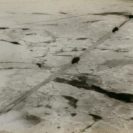 The annual supply convoy transits the Ross Ice Pack