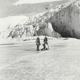 On Lake Bonney below Taylor Glacier snout