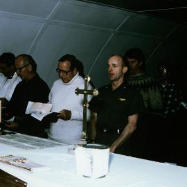 Governor General at service in the Chapel of the Snows for the dedication of the altar