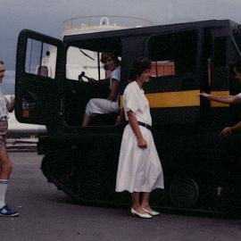 New Hagglund getting ready to transport to Antarctica