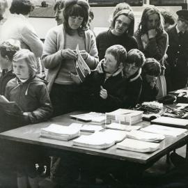 Visitors at Operation Deep Freeze hangar open day