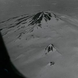 Aerial view of Mt Melbourne looking south