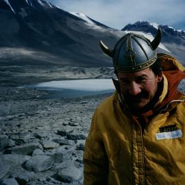 Pete Mason in the Dry Valleys