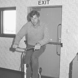 OIC Peter Cresswell| cycling 1km to work