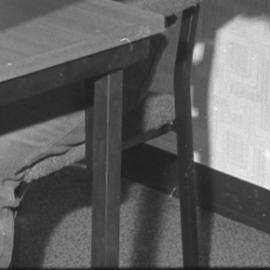 Nick Kearney gets his exam paper from Peter Cresswell 