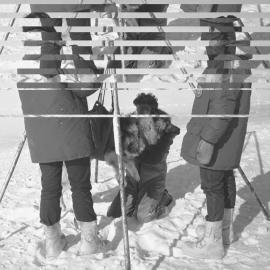 weighing dogs| Richard Balm| and two USARPs
