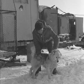Richard Balm with dog