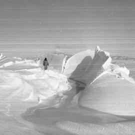 Pressure ridges in sea ice