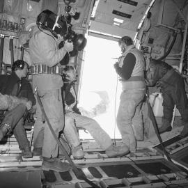 Media| Ina Masterton| Paul Donovan (TVNZ)|  Bruce Watson| on Adelie penguin flight