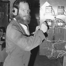 Alastrair Fastier in power house 