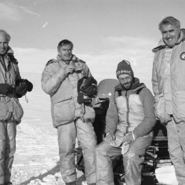 Invited visitors| Ellis| Neil Plimmer (General Manager NZ Tourism and Publicity Dept)| Hugh Logan| Geoff Palmer|