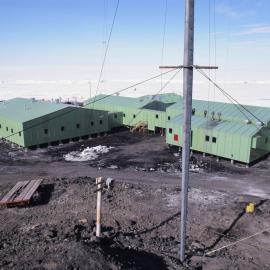 Lower End of Scott Base from Behind