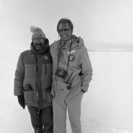 Head of Soviet delegation & Dave Crerar