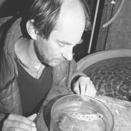 Rufus Wells with a couple of borchgrevinki