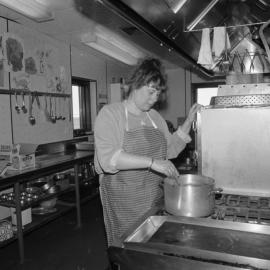 Jo in the kitchen| Scott Base