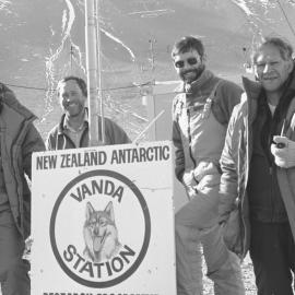 Invited visitors at Vanda Station