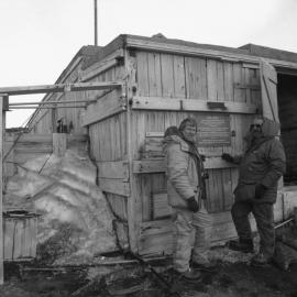 Outside Shackleton's Hut