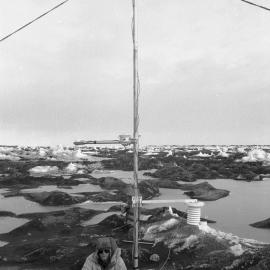 Dave Maslin and his met station