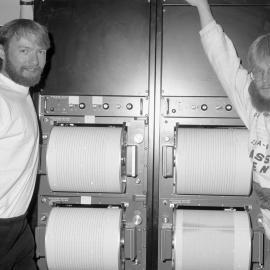 Chris McCarrol and Peter Kraak lab techs