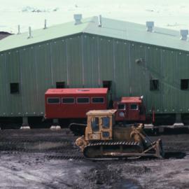 Back of the Power House and Garage - Scott Base