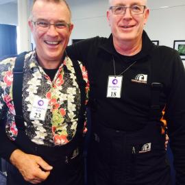 NewstalkZB Danny Watson and Tim Dyer