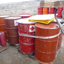 Fuel delivered to camp