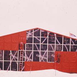 Construction of the Hangar, Scott Base