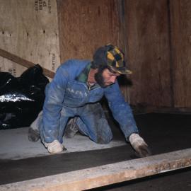 Ron Garrick Concreting in front of the Hangar