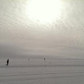 Lone Marathon Runner