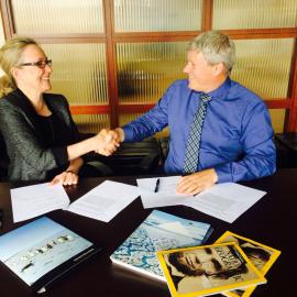 National Geographic and NZARI partnership signing