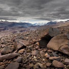 Near Mount Baldr. Asgard Range