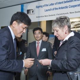 Official opening of the KOPRI office