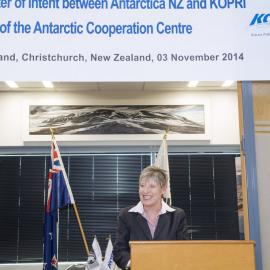 Official opening of the KOPRI office